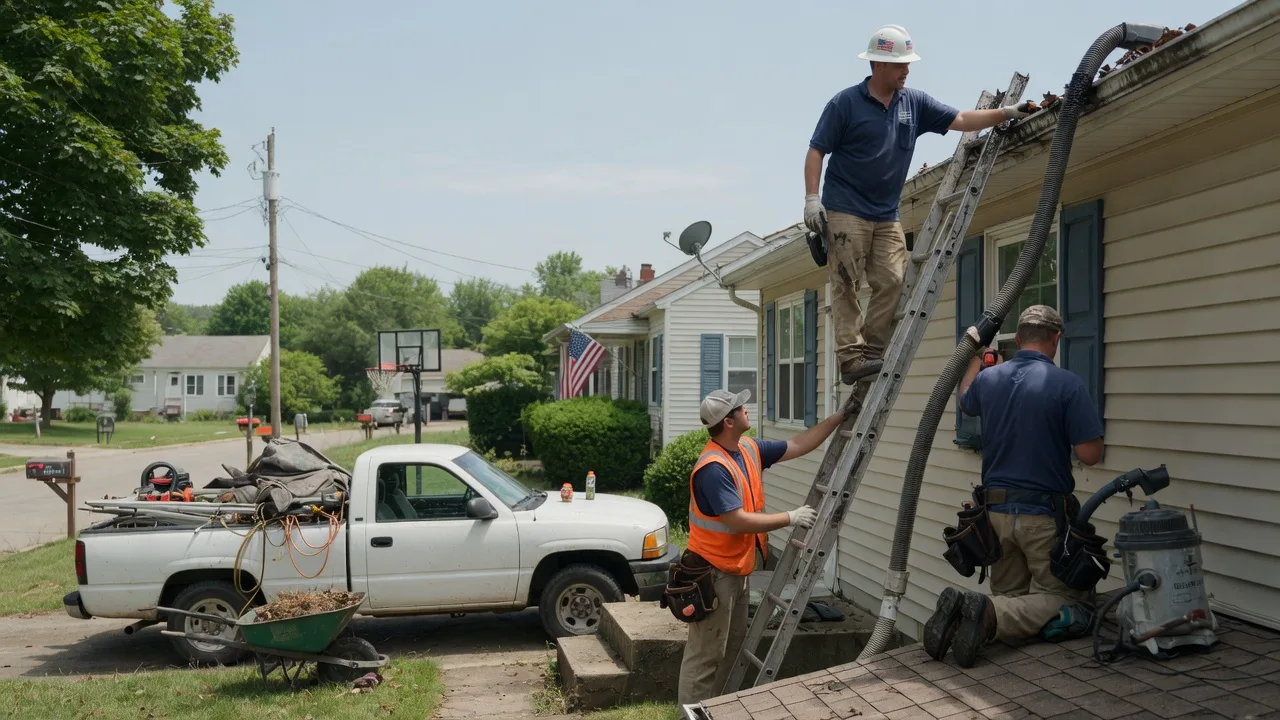 Gutter Installation in New Washington, OH near me